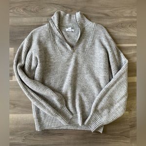 Half zip light sweater